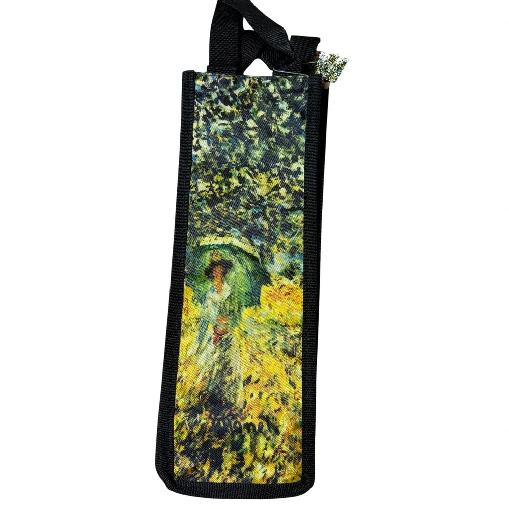 Claude Monet Impressionist Art‎ Print Reusable Wine Bottle Bags